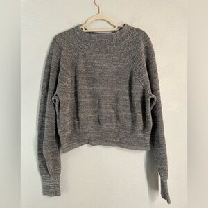Free People Crew Neck Gray Women's Sweater